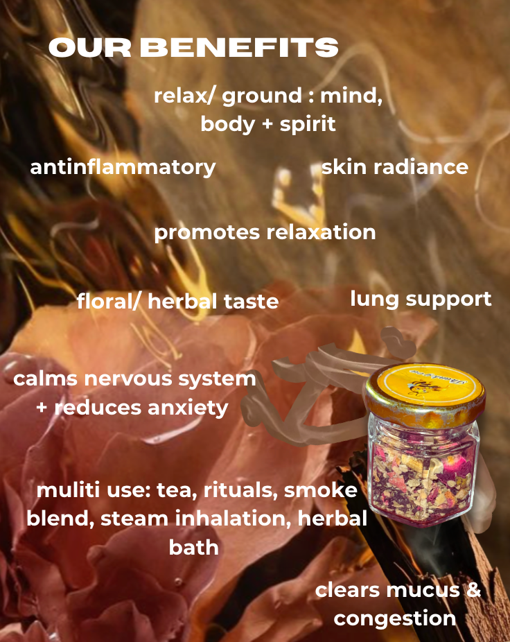 Rose Bud, Mullien & Lavender Herbal Blend