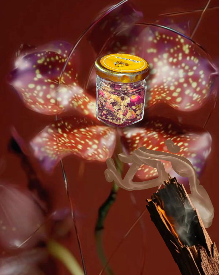 Rose Bud, Mullien & Lavender Herbal Blend